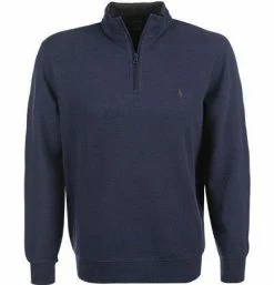 Bestpreis 🥰 Polo Ralph Lauren Troyer 710812963/027 Baumwolle, Navy meliert, Navy ⌛ -Pullover & Strickjacken Verkäufe 375131 norm