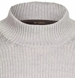 Am billigsten 💯 Windsor Pullover Raffaele 30028223/030 Stehkragenpullover, Schurwolle, Grau 🌟 -Pullover & Strickjacken Verkäufe 375154 norm2