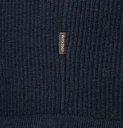 Auslauf 👍 Windsor Pullover Raffaele 30028223/401 Stehkragenpullover, Schurwolle, Dunkelblau, Nachtblau 😍 6 Auslauf 👍 Windsor Pullover Raffaele 30028223/401 Stehkragenpullover, Schurwolle, Dunkelblau, Nachtblau 😍 – Bild 4