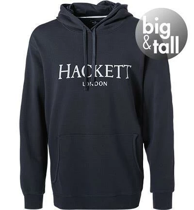 Angebote 👏 HACKETT Hoodie HM580962/5EZ Classic Fit, Big&Tall, Baumwolle, Marine ⭐ 4 Angebote 👏 HACKETT Hoodie HM580962/5EZ Classic Fit, Big&Tall, Baumwolle, Marine ⭐ – Bild 2