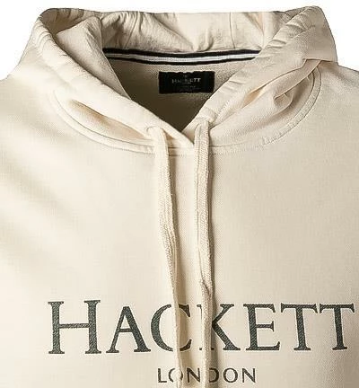 Bester Verkauf 👍 HACKETT Hoodie HM580920/8EF Classic Fit, Baumwolle, Ecru 👏 5 Bester Verkauf 👍 HACKETT Hoodie HM580920/8EF Classic Fit, Baumwolle, Ecru 👏 – Bild 3