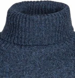 Bester Verkauf 😍 roberto collina Pullover RF38003/10 Rollkragenpullover, Merinowolle-Kaschmir, Dunkelblau meliert, Dunkelblau 😀 -Pullover & Strickjacken Verkäufe 375352 norm2