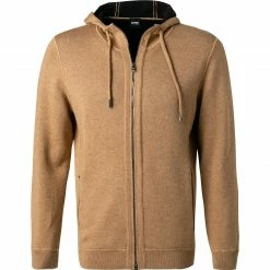 Blitzangebot ✨ BOSS Strickjacke Norando 50458466/262 Schurwolle, Beige meliert, Beige 🔔