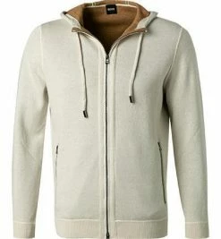 Schlussverkauf 🥰 BOSS Strickjacke Norando 50458466/131 Schurwolle, Ecru, Weiß ❤️ -Pullover & Strickjacken Verkäufe 375407 norm