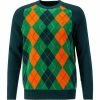 Bestes Angebot 🎁 Gant Pullover 8060019/374 Lammwolle, Grün gemustert, Grün 😀