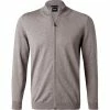 Coupon ⭐ BOSS Cardigan Balonso-L 50435451/240 Schurwolle, Braun meliert, Braun 🥰