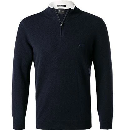 Blitzangebot 👍 BOSS Troyer Barlo 50457757/404 Lammwolle extrafein, Dunkelblau ❤️ 4 Blitzangebot 👍 BOSS Troyer Barlo 50457757/404 Lammwolle extrafein, Dunkelblau ❤️ – Bild 2