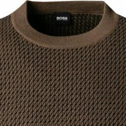 Beste Bewertungen von 💯 BOSS Pullover Nettuno 50457735/308 Schurwolle, Dunkelgrün gemustert, Dunkelgrün 🔔 -Pullover & Strickjacken Verkäufe 375415 norm2