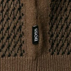 Beste Bewertungen von 💯 BOSS Pullover Nettuno 50457735/308 Schurwolle, Dunkelgrün gemustert, Dunkelgrün 🔔 -Pullover & Strickjacken Verkäufe 375415 norm3