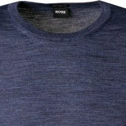 Coupon 🔔 BOSS Pullover Leno-P 50378575/408 Schurwolle, Navy meliert, Navy ⌛ -Pullover & Strickjacken Verkäufe 375417 norm2