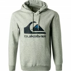 Aktion 🌟 Quiksilver Hoodie EQYFT04450/SGRH Baumwolle, Grau meliert, Grau 😍