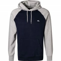 Beste Bewertungen von 👏 Quiksilver Hoodie EQYFT04486/BYJ0 Baumwolle, Navy-grau, Navy 🔔