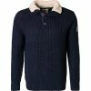 Brandneu 🧨 Quiksilver Pullover EQYSW03275/BYJ0 Troyer, Baumwolle, Navy , Navy ✔️ -Pullover & Strickjacken Verkäufe 375458 master
