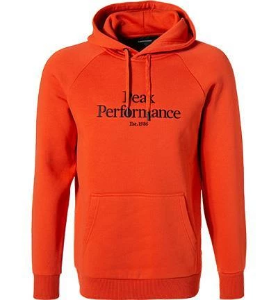 Billig ❤️ Peak Performance Hoodie G75874/090 Baumwolle, Orange ✔️ 4 Billig ❤️ Peak Performance Hoodie G75874/090 Baumwolle, Orange ✔️ – Bild 2