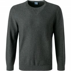 Blitzangebot 😍 OLYMP Casual Modern Fit Pullover 5301/85/67 Baumwolle, Anthrazit meliert, Anthrazit 🎁