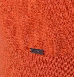 Besorgen 👍 OLYMP Casual Modern Fit Troyer 5302/85/36 Baumwolle, Sienna 😍 -Pullover & Strickjacken Verkäufe 375737 norm3