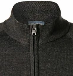 Aktion 🌟 OLYMP Casual Modern Fit Strickjacke 5313/86/69 Schurwolle COOLMAX®, Graphit meliert, Graphit 👍 -Pullover & Strickjacken Verkäufe 375741 norm2