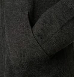 Aktion 🌟 OLYMP Casual Modern Fit Strickjacke 5313/86/69 Schurwolle COOLMAX®, Graphit meliert, Graphit 👍 -Pullover & Strickjacken Verkäufe 375741 norm3