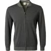 Blitzangebot 👏 OLYMP Casual Level F. B. F. Strickjacke 5358/86/67 Body Fit, Baumwolle, Anthrazit , Anthrazit 🎁