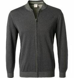 Blitzangebot 👏 OLYMP Casual Level F. B. F. Strickjacke 5358/86/67 Body Fit, Baumwolle, Anthrazit , Anthrazit 🎁 -Pullover & Strickjacken Verkäufe 375762 norm
