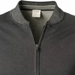 Blitzangebot 👏 OLYMP Casual Level F. B. F. Strickjacke 5358/86/67 Body Fit, Baumwolle, Anthrazit , Anthrazit 🎁 -Pullover & Strickjacken Verkäufe 375762 norm2