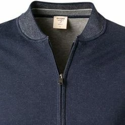 Besorgen 🎁 OLYMP Casual Level F. B. F. Strickjacke 5358/86/18 Body Fit, Baumwolle, Marineblau, Marine 🔔 -Pullover & Strickjacken Verkäufe 375763 norm2