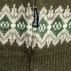 Angebote 🛒 Barbour Pullover Fair Isle Crew olive MKN1027OL53 Wolle, Olivgrün gemustert 👏 -Pullover & Strickjacken Verkäufe 375825 norm3