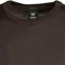 Bester Verkauf 💯 Strellson Pullover Marek 30027986/251 Merinowolle extrafein, Dunkelbraun 🔥 -Pullover & Strickjacken Verkäufe 375861 norm2