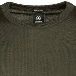 Budget 💯 Strellson Pullover Marek 30027986/311 Merinowolle extrafein, Jägergrün 🔔 -Pullover & Strickjacken Verkäufe 375863 norm2