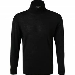 Besorgen 🔔 Strellson Pullover Marek 30027987/001 Rollkragenpullover, Merinowolle extrafein, Schwarz 👏