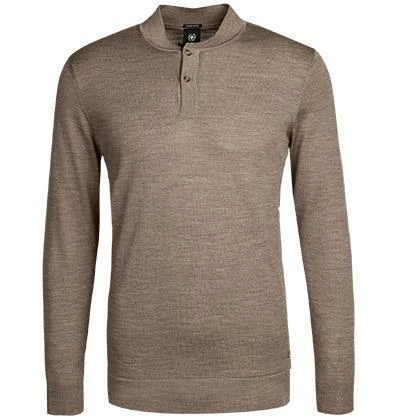 Rabatt ⌛ Strellson Pullover Marek 30027989/261 Stehkragenpullover, Merinowolle extrafein, Taupe meliert, Taupe ✨ 4 Rabatt ⌛ Strellson Pullover Marek 30027989/261 Stehkragenpullover, Merinowolle extrafein, Taupe meliert, Taupe ✨ – Bild 2