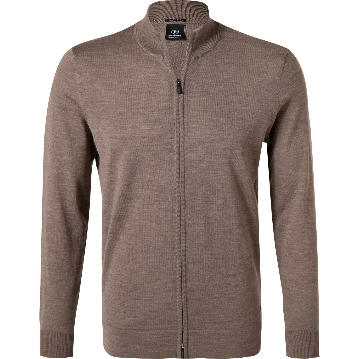 Top 10 ✔️ Strellson Pullover Marek 30027985/261 Cardigan, Merinowolle extrafein, Taupe meliert, Taupe 🧨 3 Top 10 ✔️ Strellson Pullover Marek 30027985/261 Cardigan, Merinowolle extrafein, Taupe meliert, Taupe 🧨