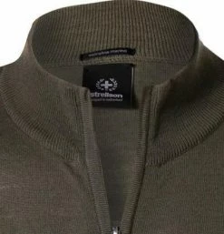 Top 10 ✨ Strellson Pullover Marek 30027985/311 Cardigan, Merinowolle extrafein, Dunkelgrün 🎁 -Pullover & Strickjacken Verkäufe 375906 norm2