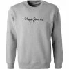 Angebote 🛒 Pepe 👖 Jeans Pullover Dylan PM582056/933 Sweatshirt, Regular Fit, Baumwolle, Grau meliert, Hellgrau 🥰 -Pullover & Strickjacken Verkäufe 375998 master