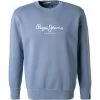 Billig 🌟 Pepe 👖 Jeans Pullover Dylan PM582056/533 Sweatshirt, Regular Fit, Baumwolle, Taubenblau meliert, Rauchblau ✨ -Pullover & Strickjacken Verkäufe 376000 master
