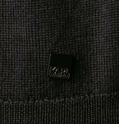 Neu ⌛ KARL LAGERFELD Sweatjacke 655010/0/512399/690 Cardigan, Merinowolle, Nachtblau ⭐ 6 Neu ⌛ KARL LAGERFELD Sweatjacke 655010/0/512399/690 Cardigan, Merinowolle, Nachtblau ⭐ – Bild 4