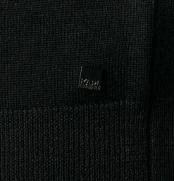 Besorgen 💯 KARL LAGERFELD Sweatjacke 655010/0/512399/990 Cardigan, Merinowolle, Schwarz ⭐ -Pullover & Strickjacken Verkäufe 376148 norm3