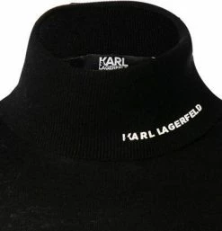 Angebote ✔️ KARL LAGERFELD Pullover 655047/0/512306/990 Rollkragenpullover, Wolle, Schwarz 😍 -Pullover & Strickjacken Verkäufe 376155 norm2