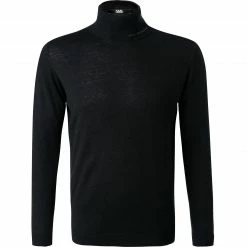 Coupon 👍 KARL LAGERFELD Pullover 655047/0/512306/690 Rollkragenpullover, Wolle, Nachtblau ⌛