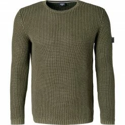 Großhandel 🥰 JOOP! Pullover Hadrian 30023854/302 Modern Fit, Baumwolle, Grün 🧨