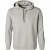 Brandneu 🔥 NAPAPIJRI Hoodie NP0A4FQM/160 Bio Baumwolle, Grau meliert, Grau ⌛ -Pullover & Strickjacken Verkäufe 376213 master