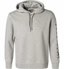 Brandneu 🔥 NAPAPIJRI Hoodie NP0A4FQM/160 Bio Baumwolle, Grau meliert, Grau ⌛ -Pullover & Strickjacken Verkäufe 376213 norm