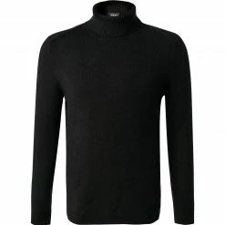 Bestes Angebot 💯 JOOP! Rollkragenpullover Lembert 30028888/001 Baumwolle-Schurwolle, Schwarz 😉