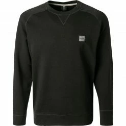 Budget 🔥 BOSS Sweatshirt Westart 50462769/001 Baumwolle, Schwarz 🔔
