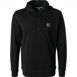 Großhandel ⭐ BOSS Hoodie Wetalk 50462776/001 Baumwolle, Schwarz ⌛