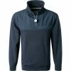 Brandneu 🛒 Tommy Hilfiger Pullover MW0MW18717/DW5 Bio Baumwolle, Dunkelblau 🎁