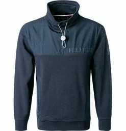 Brandneu 🛒 Tommy Hilfiger Pullover MW0MW18717/DW5 Bio Baumwolle, Dunkelblau 🎁 -Pullover & Strickjacken Verkäufe 376298 norm
