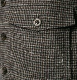 Neu ✨ HACKETT Pullover HM702719/987 Cardigan, Merinowolle, Anthrazit ❤️ -Pullover & Strickjacken Verkäufe 376368 norm3