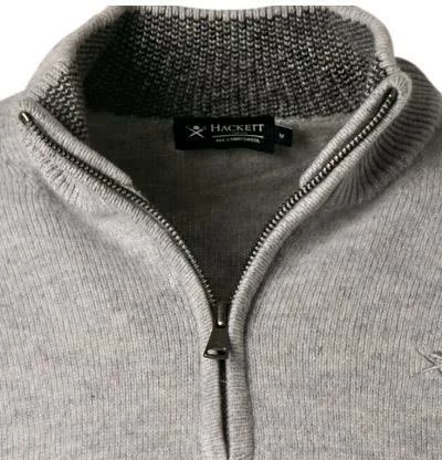 Bester Verkauf ✔️ HACKETT Troyer HM702692/905 Lammwolle, Silbergrau 💯 6 Bester Verkauf ✔️ HACKETT Troyer HM702692/905 Lammwolle, Silbergrau 💯 – Bild 4