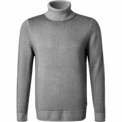 Besorgen 👍 JOOP! Rollkragenpullover Maro 30028391/029 Modern Fit, Schurwolle, Grau meliert, Grau 🛒